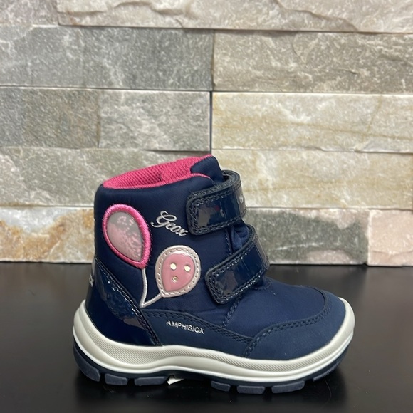 Geox baby-girls Flanfil Embellished ABX Waterproof Boot - Picture 5 of 8